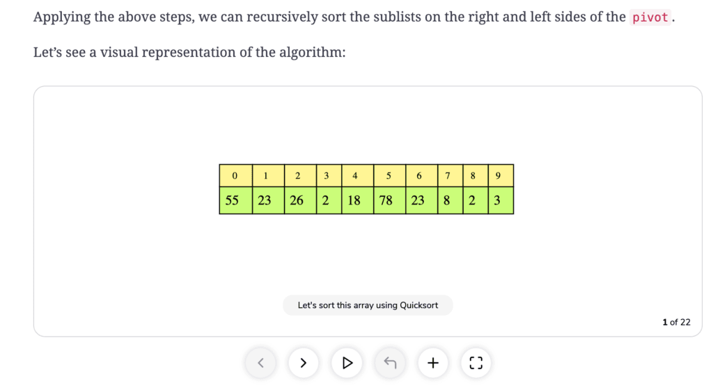 coderust problem illustrating quicksort algorithm