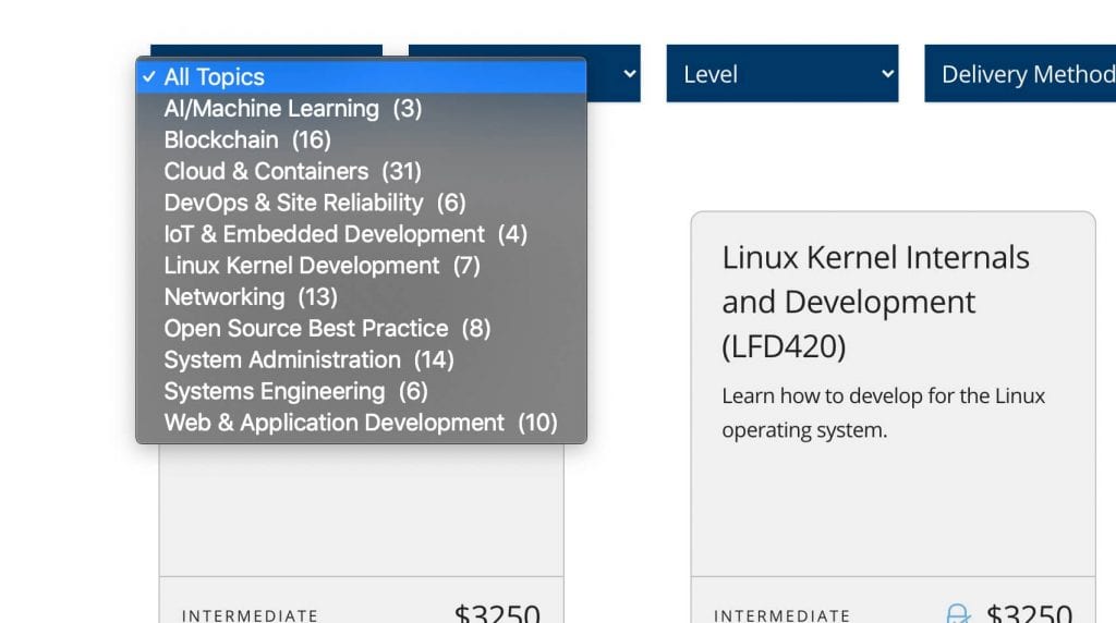 the linux foundation training review a list of course topics