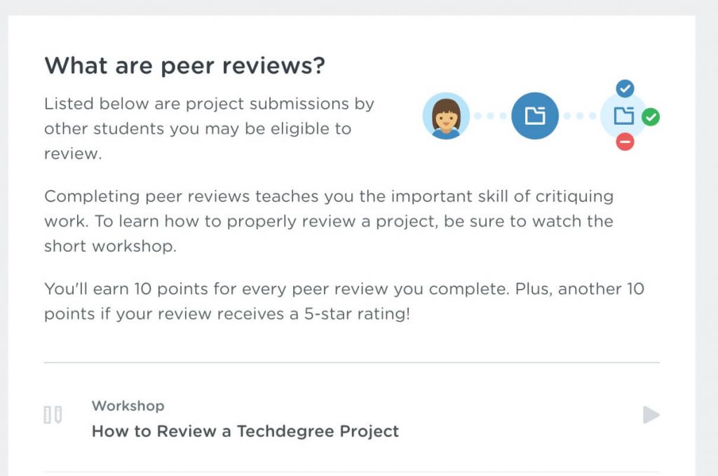 Treehouse PHP Techdegree peer review directions