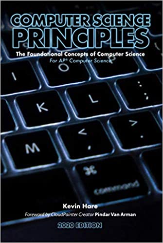 computer science principles cover with backlit keyboard
