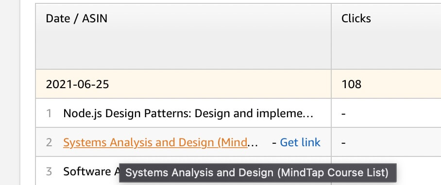 Systems Analysis and Design Scott Tilley Amazon purchase chart