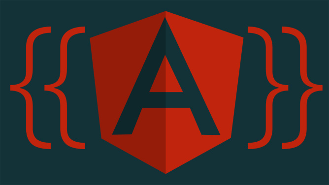 angular logo in brackets