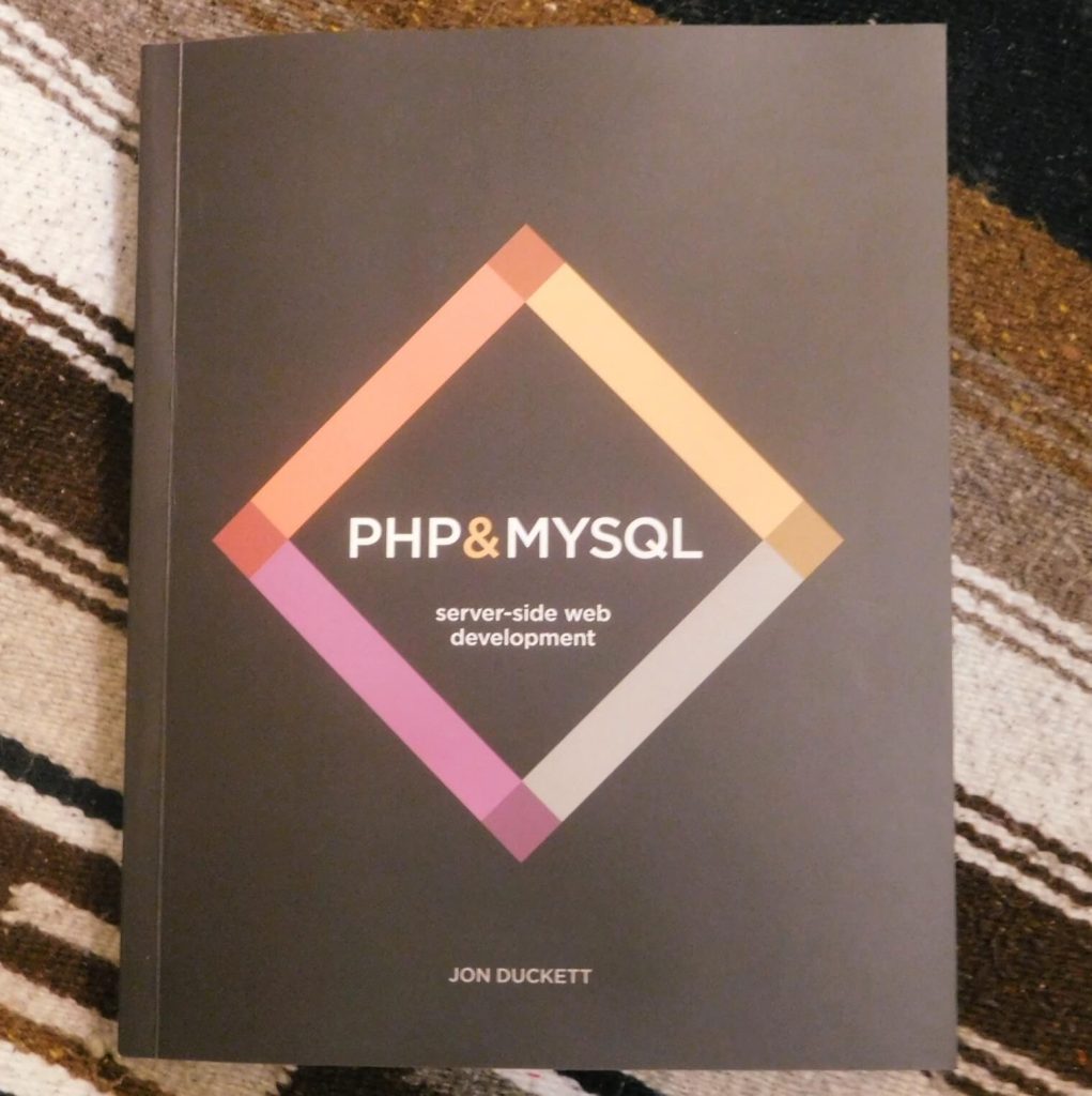 Jon Duckett PHP & MySQL book cover