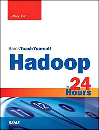 sams teach yourself hadoop in 24 hours cover with partial photograph of top of clock
