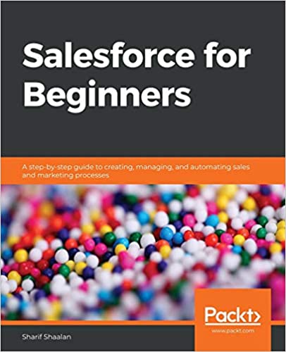 salesforce for beginners book cover with pile of bumballs
